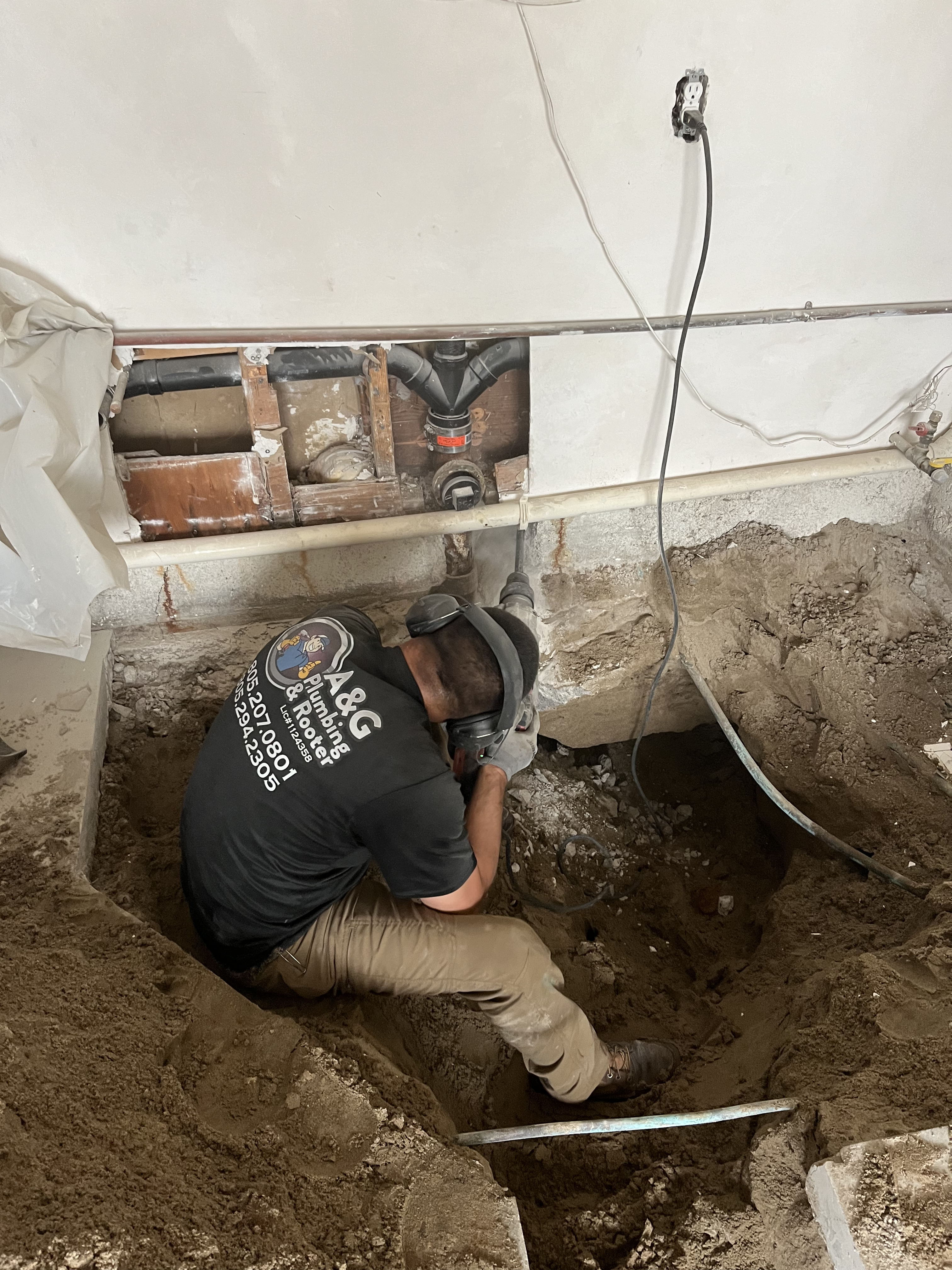 Tankless water heater install by A&G Plumbing